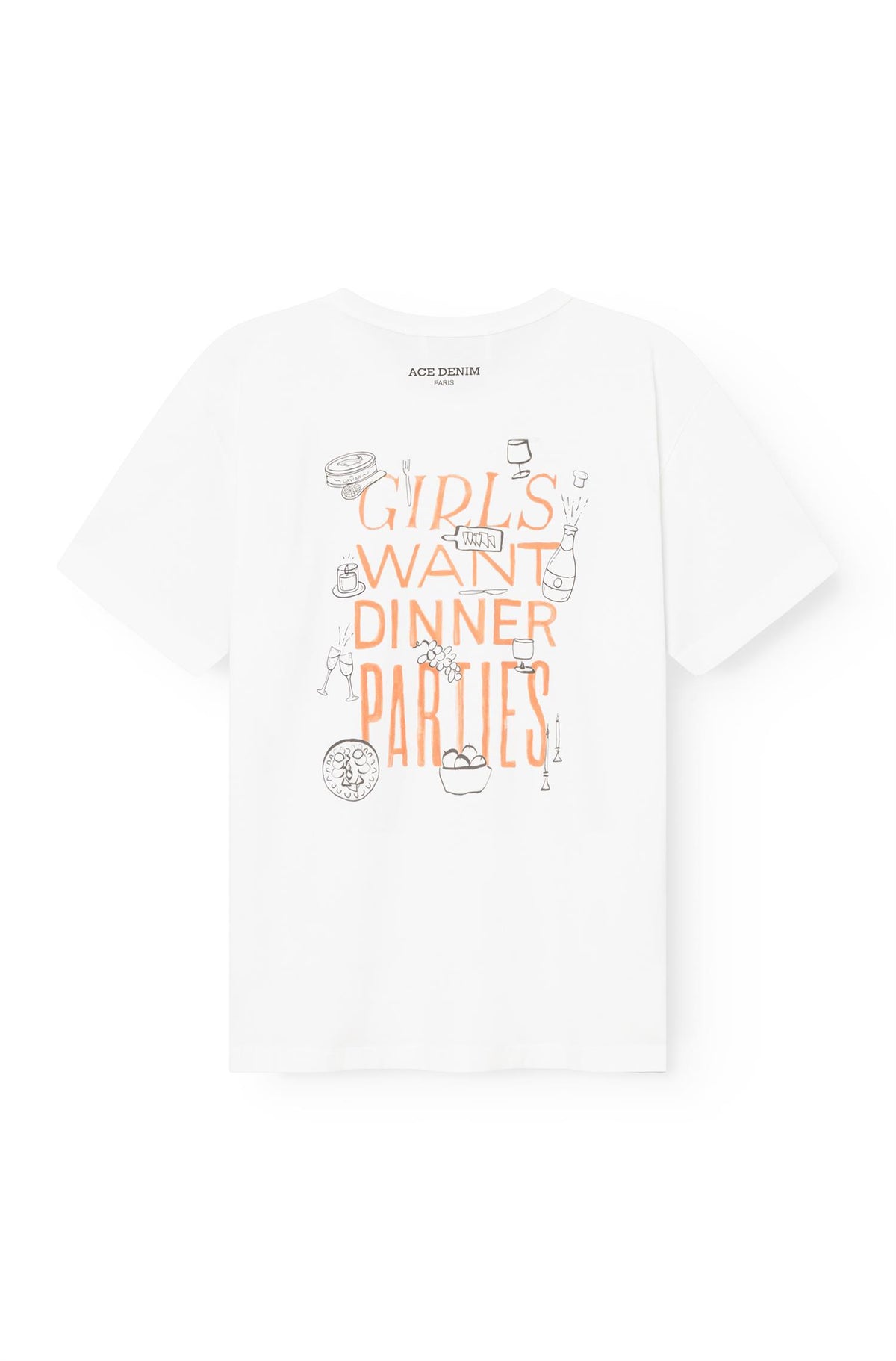 Girls dinner t-shirt