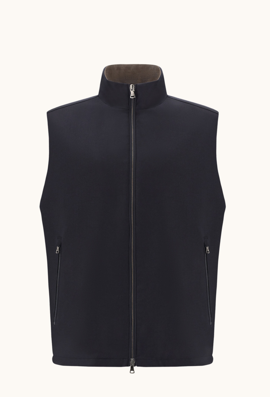 Vest in Loro Piana Rain System