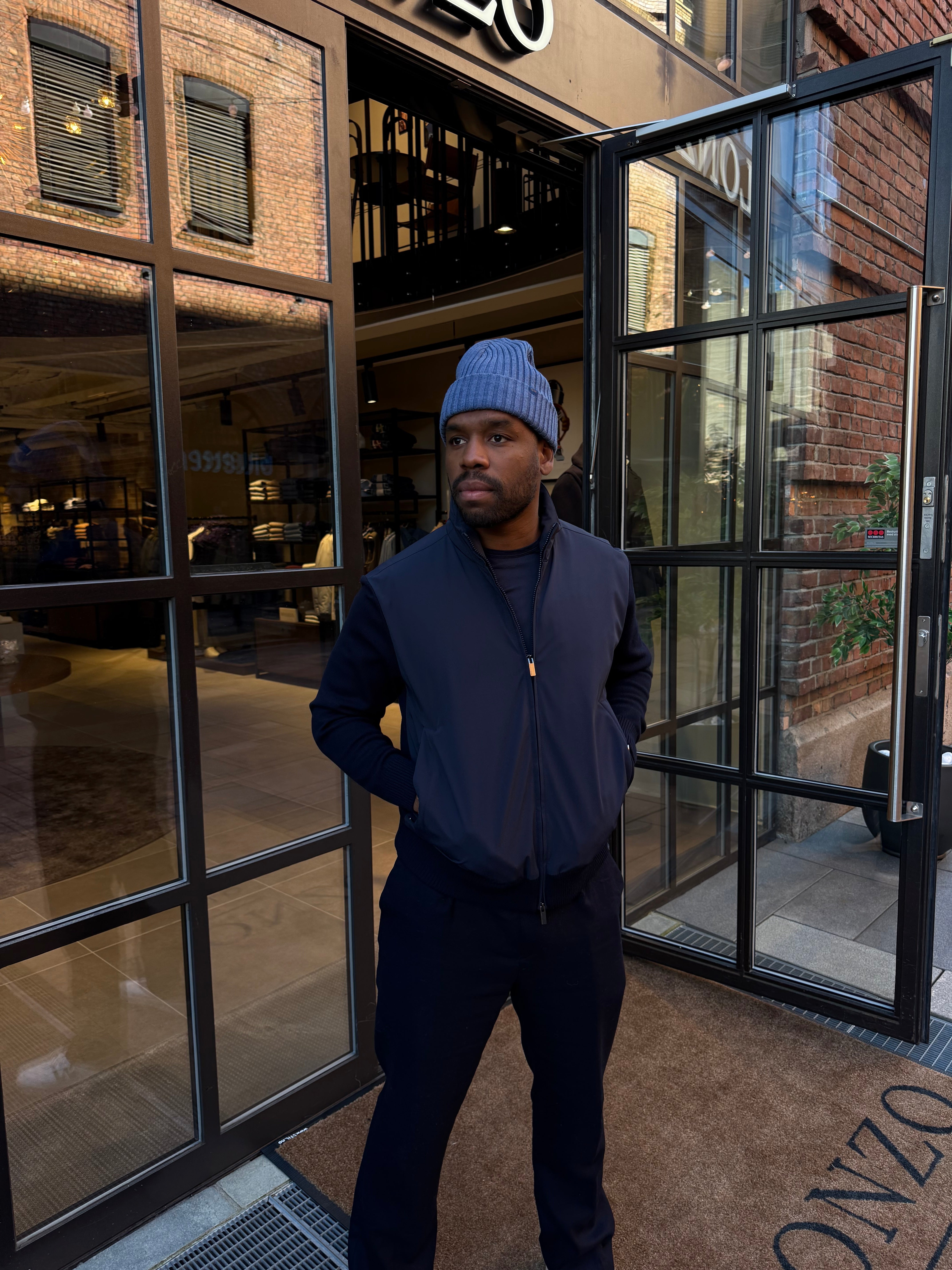 full zip hybrid jakke