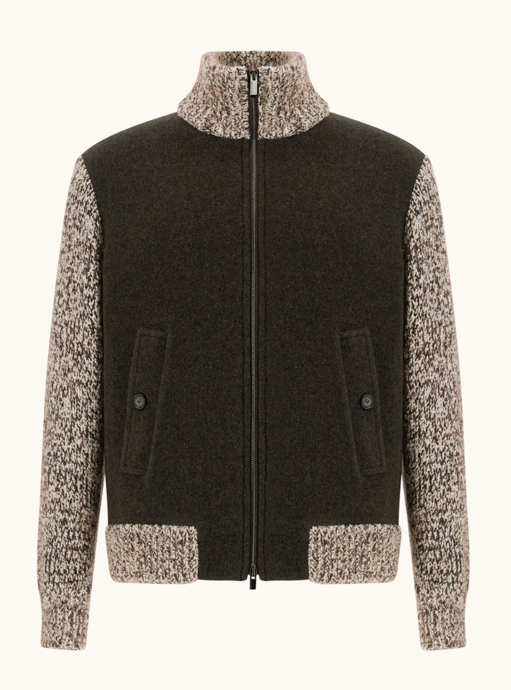 Wool-alpaca-nylon blend Hybrid