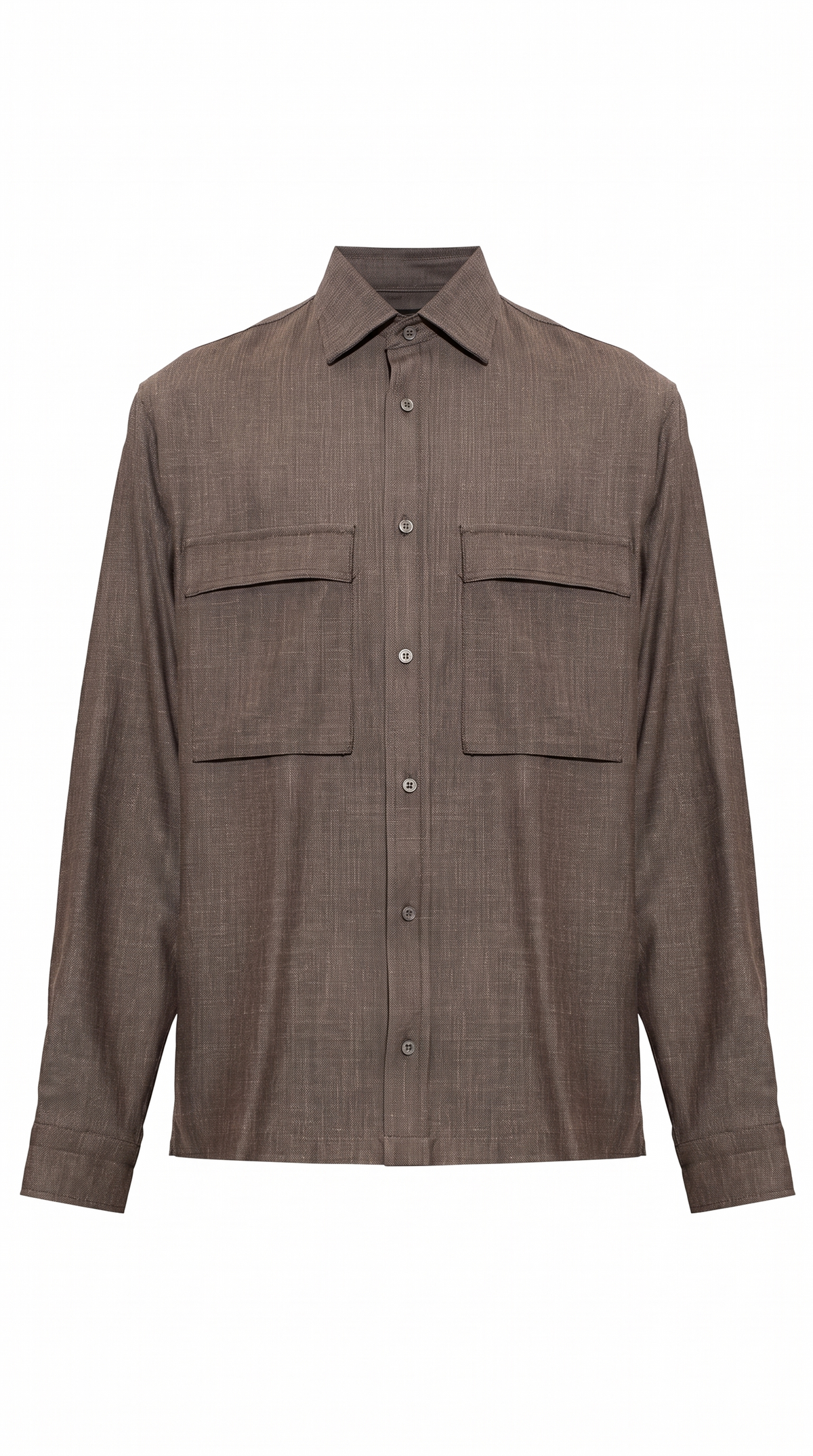 Overshirt in Loro Piana
