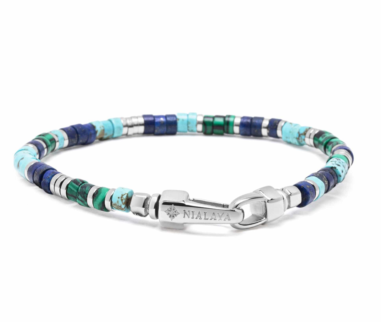 Riviera Ocean Heishi Bracelet