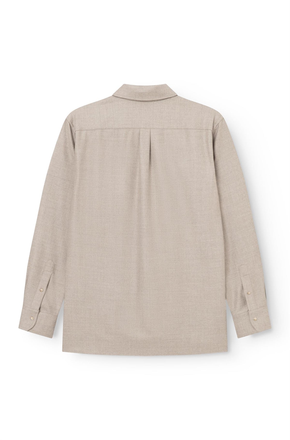 Overshirt i merinoull