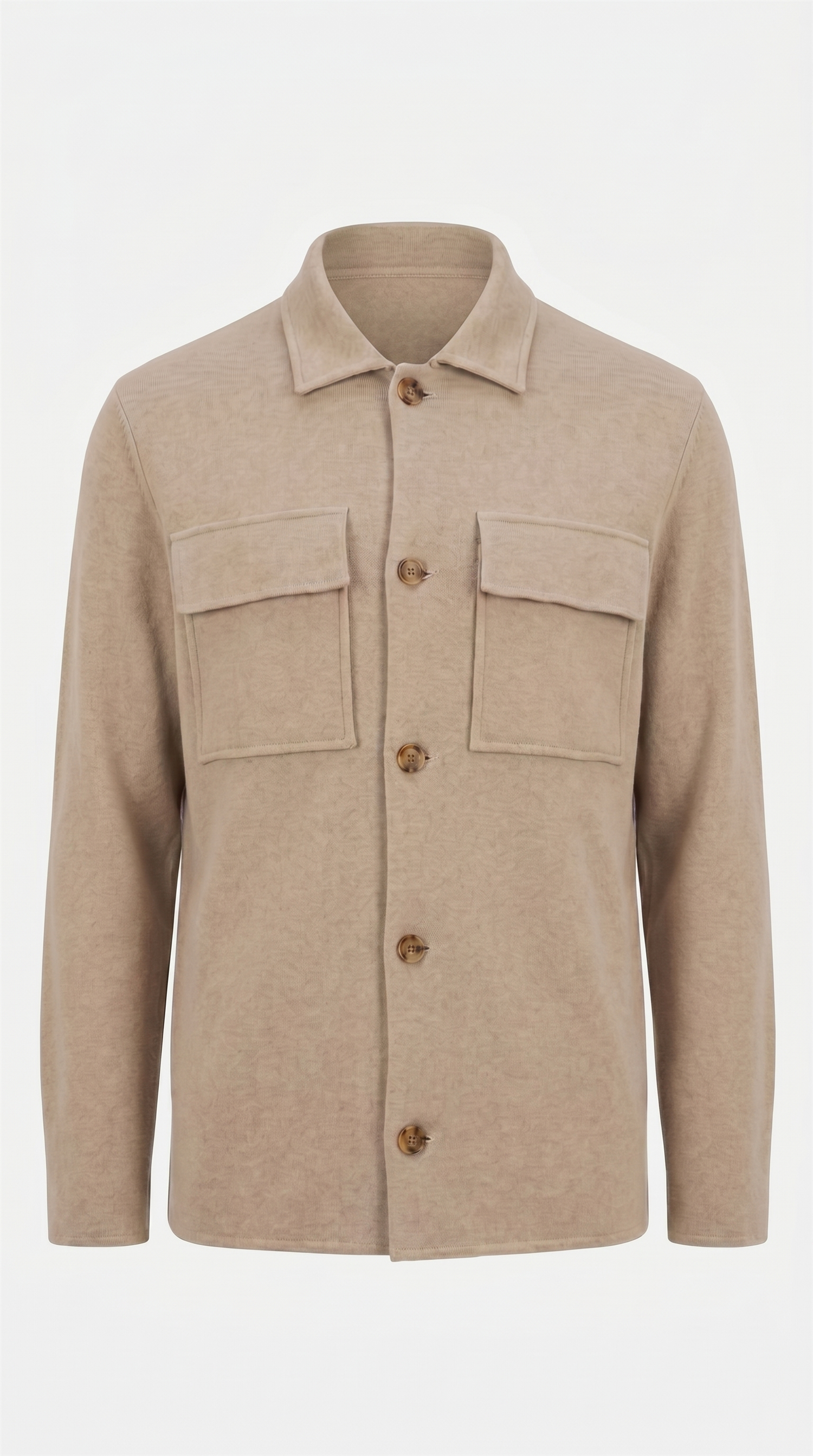 knitted overshirt